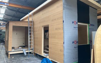 Tinyhouse im Bau: Ein nachhaltiges Zuhause auf 42 Quadratmetern