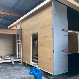 Tinyhouse im Bau: Ein nachhaltiges Zuhause auf 42 Quadratmetern